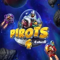 Pirots 4 logo by ELK Studios at Placard Casino